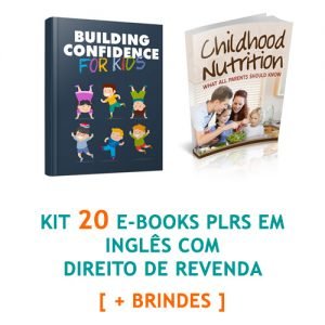 kit 20 e-books crianças