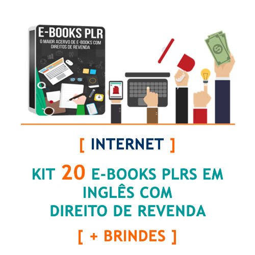 kit 20 e-books internet
