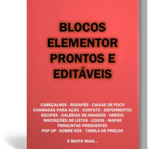 blocos elementor prontos e editáveis