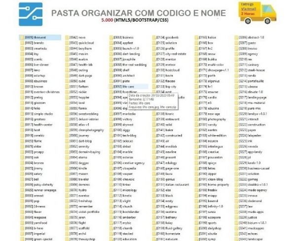 Mega Pacote 5.000 Templates Modelos HTML5 Bootstrap - Imagem 5