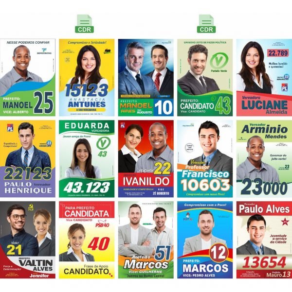 Pack Artes Gráficas Campanhas Políticas 2024 - Image 5