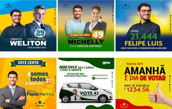 Pack Artes Gráficas Campanhas Políticas 2024 - Image 9