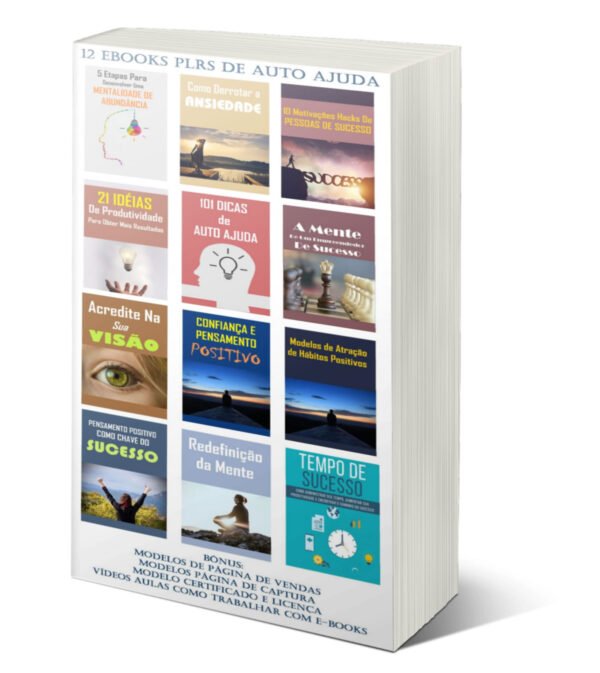 12 e-Books Plrs de Auto Ajuda - Image 10