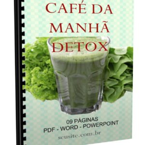 ebook plr café da manhã detox