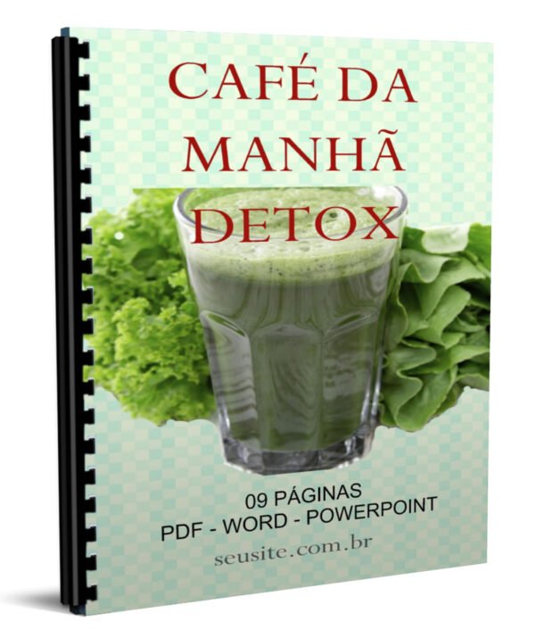 ebook plr café da manhã detox