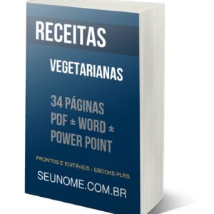 ebook plr receitas vegetarianas