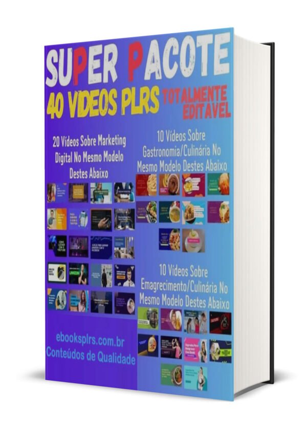 40 Vídeos PLR Prontos e Editáveis no Canva - Image 2