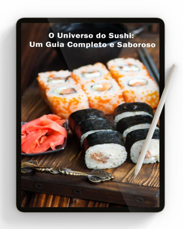 Ebook Receitas de Sushi